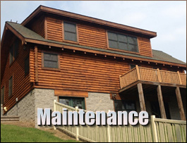  Mount Gilead, North Carolina Log Home Maintenance